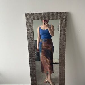 Zara Multicolor Pencil Skirt Small